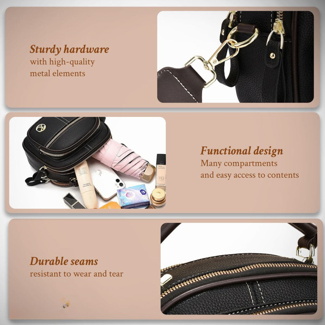 Elegancia eterna Aya | Cartera con asa