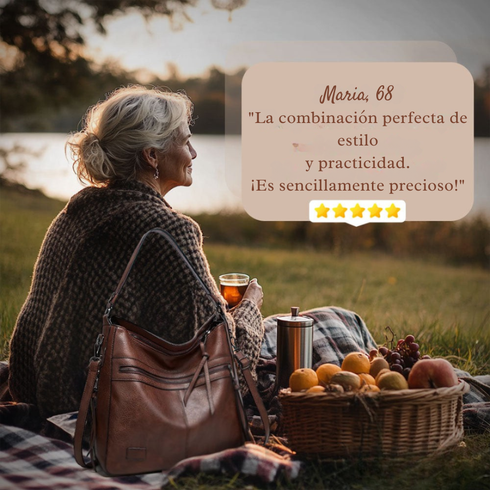Elegante estilo Magdas | Bolso bandolera rígido