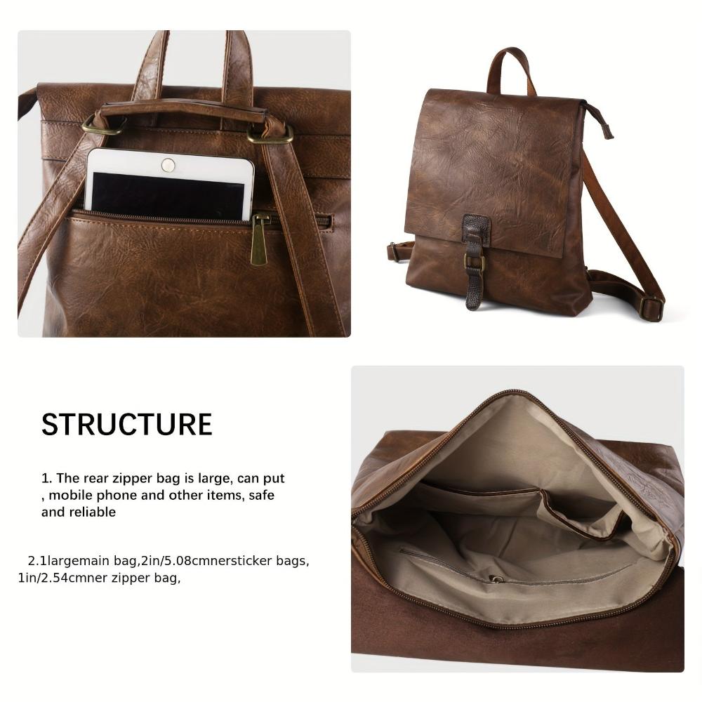 Mochila retro multifuncional Harper