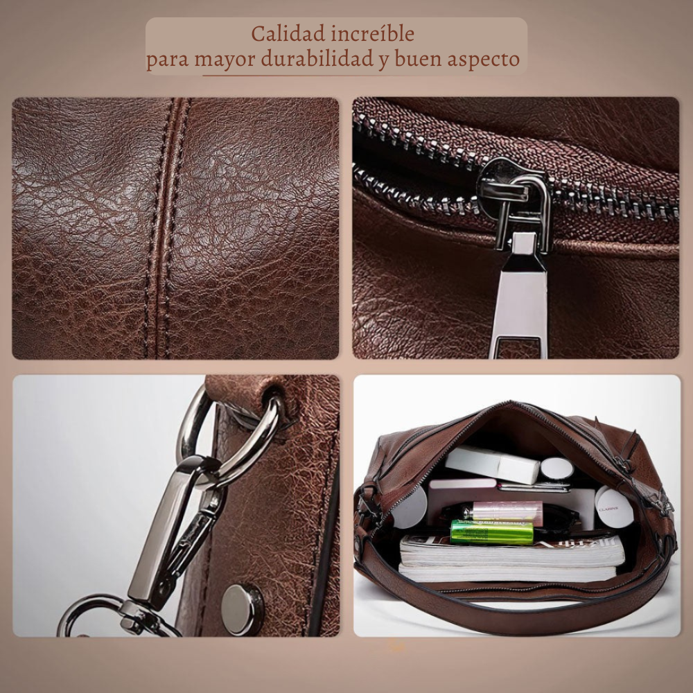 Elegante estilo Magdas | Bolso bandolera rígido