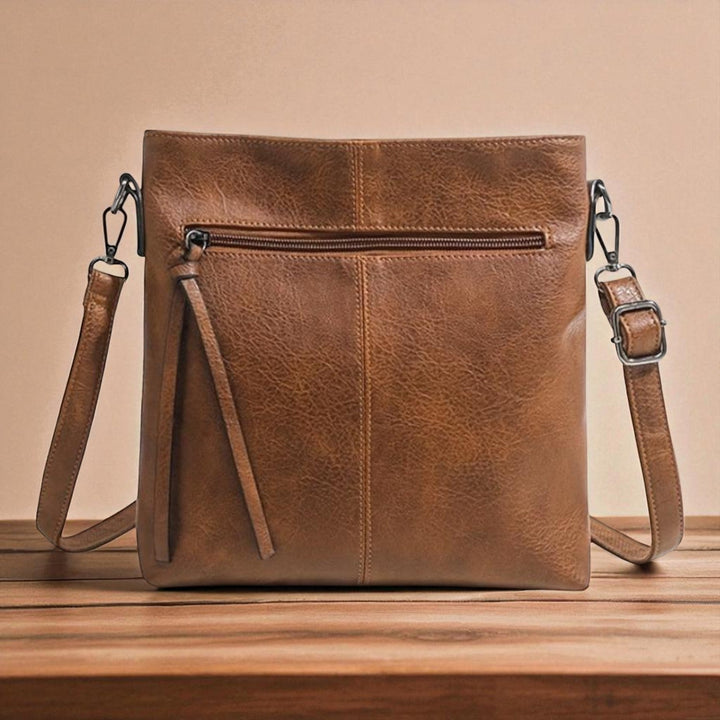 Bolso de hombro cuadrado retro de Lena